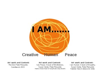 Preview of I am PEACE: MINDFULNESS  (Elements of Dance SPACE Lesson)