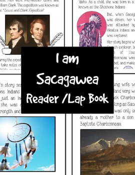 Preview of I am Sacagawea Reader and Lap Book