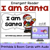 I am Santa Christmas Reader Printable & Digital with Audio