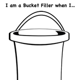 "I am a Bucket Filler when I..." worksheet