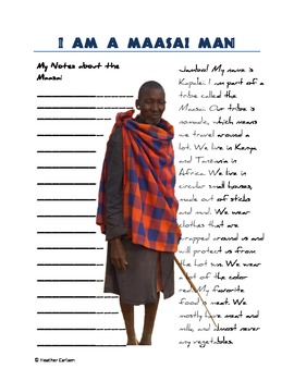 Preview of I am a Maasai Man