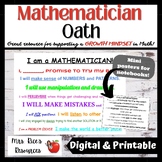 I am a Mathematician Oath!