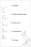 I am a Peli-CAN, not a Peli-can't! THINK Behavior Poster, 