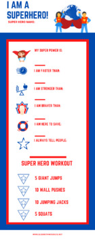 Preview of I am a SUPER HERO!