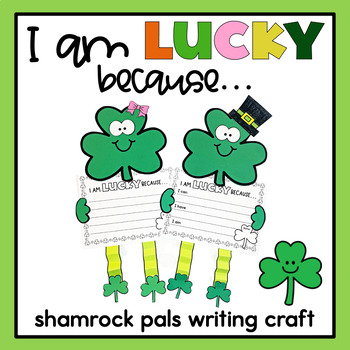 Preview of I am lucky St. Patrick's Day craft