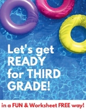 I am so ready for Third grade! Fun Summer Packet!