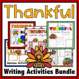 I Am Thankful For Lapbook | Thanksgiving | Read Aloud by The Sporty Teacher
