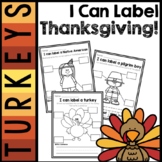 I can Label a Turkey | Parts of a Turkey