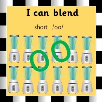 Preview of I can blend_short oo_Phase 3 Letters and Sounds