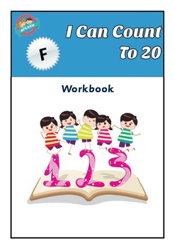Preview of I can count to 20 - Maths Number and Place Value Workbook for Foundation