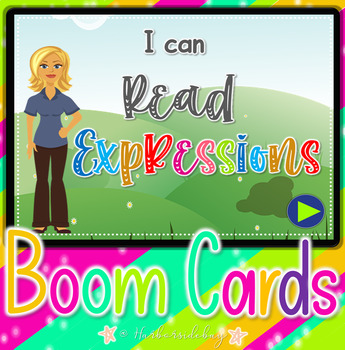 Preview of I can read Expressions | Emotional Learning | BOOM Deck | Social Learning |