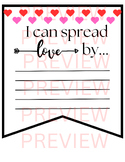 I can spread love - Valentine's Day Activity - Valentine's