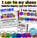 I can tie my shoes Certificate