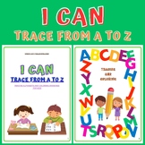 I can trace from A to Z for kids