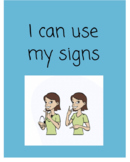 I can use my Signs Flipbook - FUNCTIONAL ASL
