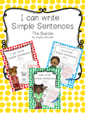 I can write...Simple Sentences The Bundle!