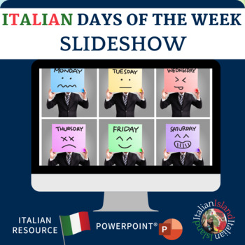Preview of I giorni della settimana - The days of the week in Italian PPT and Handout