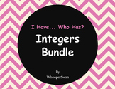 I have, Who Has - Integers Bundle