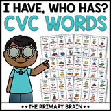 I Have Who Has CVC Word Games | Small Group Literacy Activ
