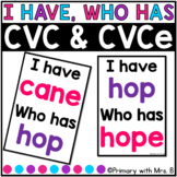 I have, Who has CVC & CVCe Words | Circle Time Game | Morn