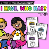 I have, who has? Time Game | FREEBIE |