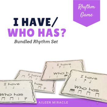 Preview of I have who has rhythm game bundled set