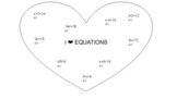 I heart one-step equations (perfect for Valentine's Day)