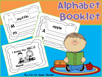Preview of ABC's! Handwriting Booklet - Alphabet Booklet