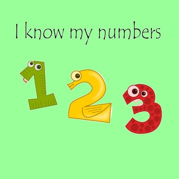 Preview of Counting PowerPoint - I know my numbers