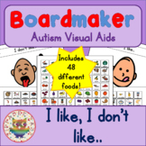 I like/I don't like FOODS pack & 96 symbols - Boardmaker V