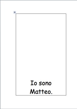 Preview of I like ... reader in Italian