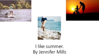 Preview of Summer I like book
