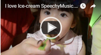 Preview of I love Ice-cream! (bilingual song) Speechy Music Series