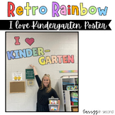 Classroom Decor I love Kindergarten | Letters Posters