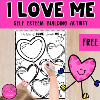 Preview of I love me | Self Esteem and Confidence Building | Valentines
