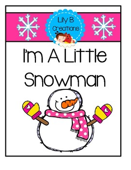 Preview of Hide And Seek Game - I'm A Little Snowman