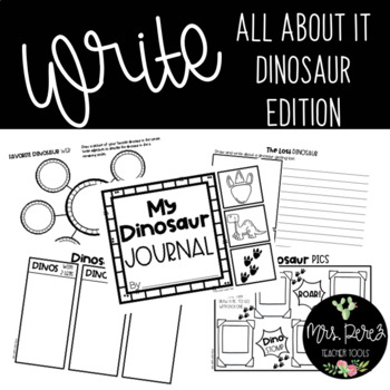 Preview of Write All About It: Dinosaur Journal