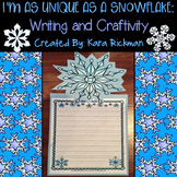 I'm As Unique as a Snowflake: Craftivity and Writing