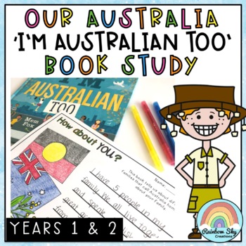 Preview of I'm Australian Too Book Study - Years 1 - 2