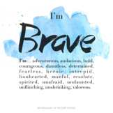 I'm Brave  | Empowering Self-Affirmations (to Build Childr