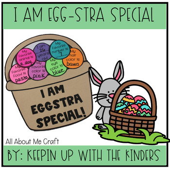 Preview of I'm EGGSTRA Special; All About Me Craft |
