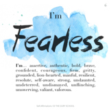 I'm Fearless | Empowering Self-Affirmations (to Build Chil