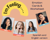 I'm Feeling... Emotion Cards and Worksheet