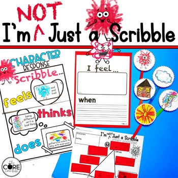 Preview of I'm Not Just A Scribble Read Aloud Activities and Book Companion - Comprehension