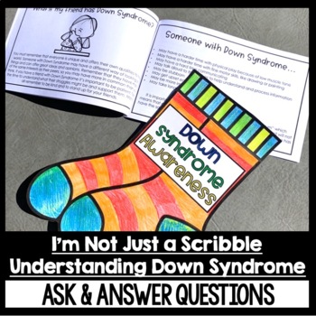 Preview of I'm Not Just a Scribble Understanding Down Syndrome Awareness SEL