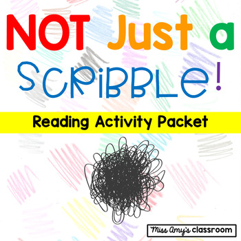 Preview of I'm Not Just a Scribble Activities, Book Study, Social Emotional Learning