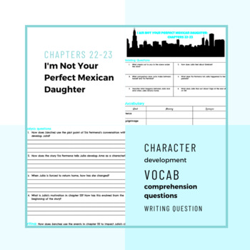 Im Not Your Perfect Mexican Daughter Teaching Resources Tpt