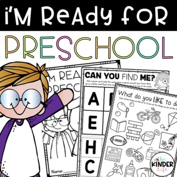 Preview of Preschool Activity Book