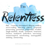 I'm Relentless | Empowering Self-Affirmations (to Build Ch