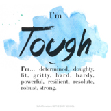 I'm Tough  | Empowering Self-Affirmations (to Build Childr